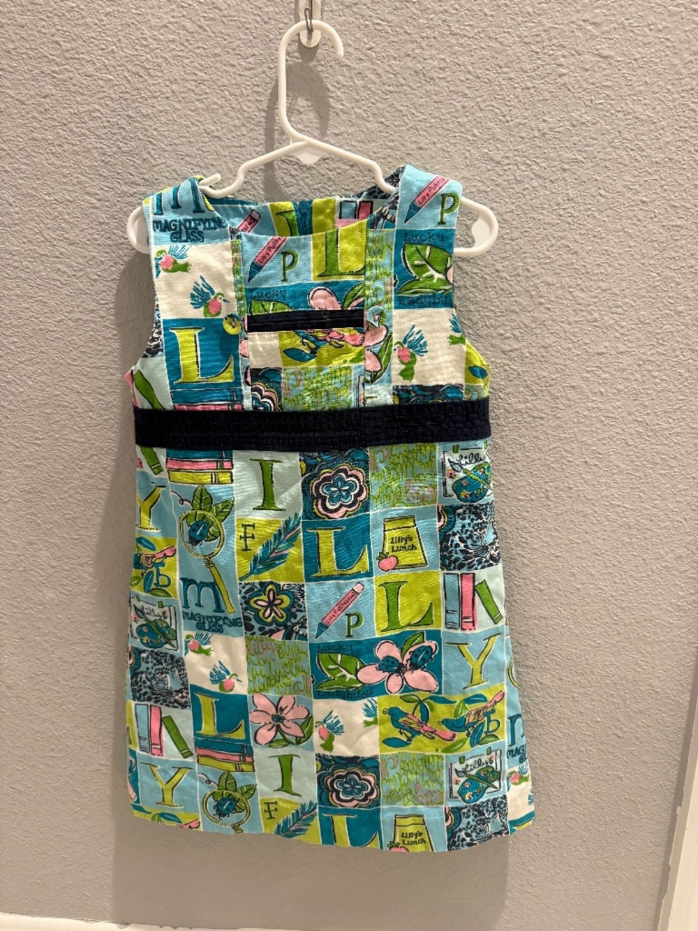 Lilly Pulitzer Little Lilly Patchwork Shift Dress